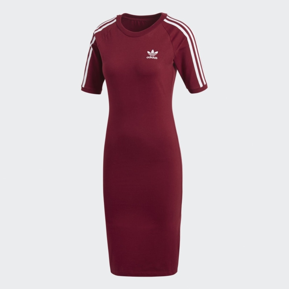 Adidas Three Stripe Midi Dress NWOT